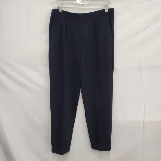 St. John Basic WM's Polyester Blend Tapered Stretch Black Pants Sz. 34 x 24 image number 1