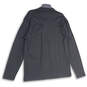 NWT Mens Black Long Sleeve Mock Neck Activewear Golf T-Shirt Size XL image number 2