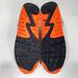 Men's Navy, Gray & Orange Nike Air Max 90 Hyperfuse Shoes-12 image number 5