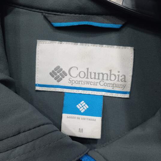 Columbia Men's Blue and Gray Jacket Size Medium image number 1