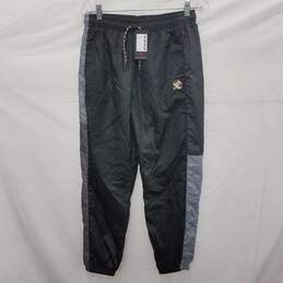NWT WM's Peloton Black & Gray100% Nylon Track Pants Size M
