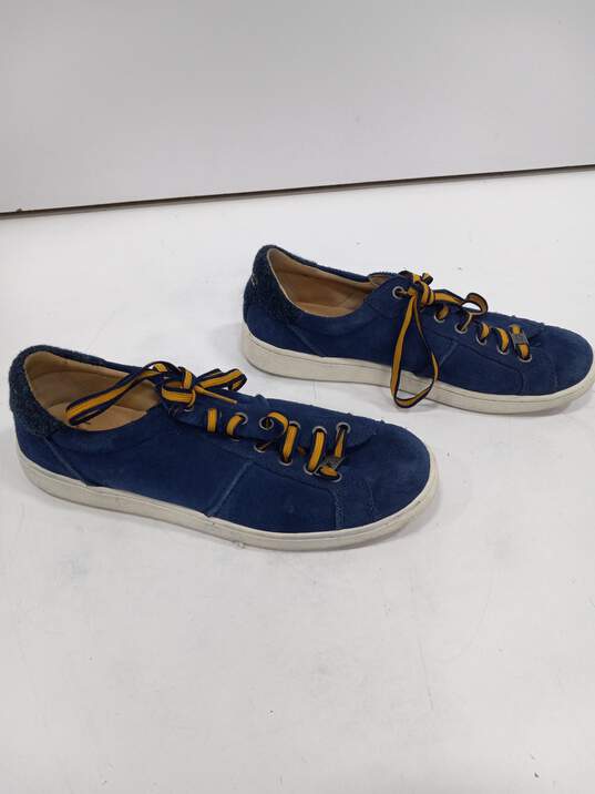 Ugg Lace Up Blue Sneakers Size 8.5 image number 3