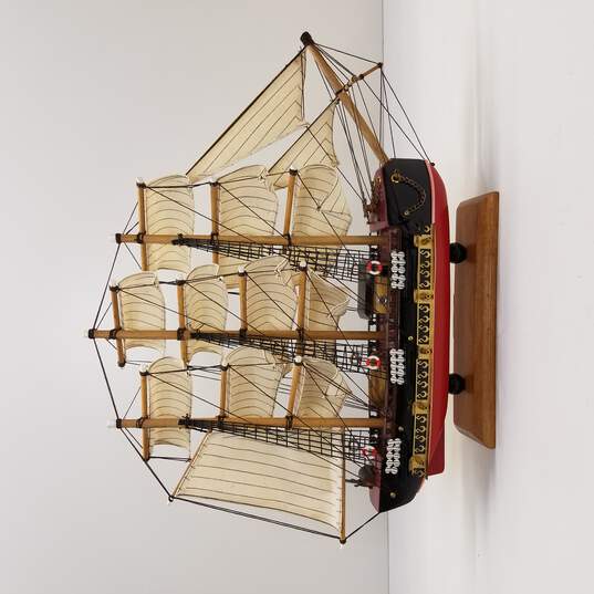 Bergantin Siglo XVIII Ship Wooden Model image number 5