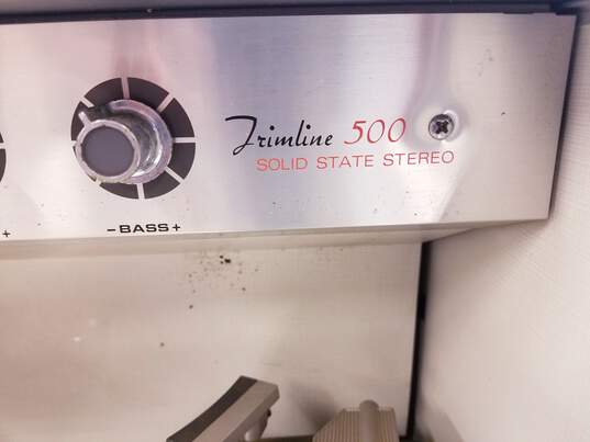 General Electric Trimline 500 Golden State Stereo Record Player-FOR PARTS OR REPAIR, DAMAGED POWER CABLE image number 13
