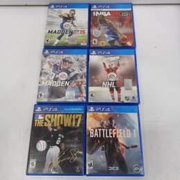 6 PC. Bundle of Assorted PS4 Games alternative image