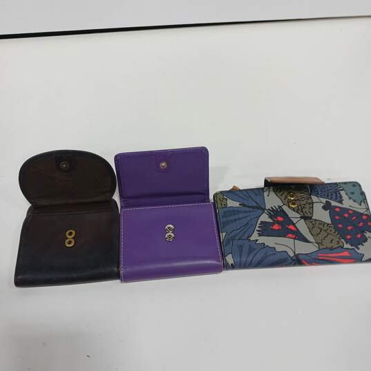 LOT OF 4 FOSSIL WALLETS image number 7