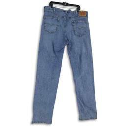 Levi Strauss & Co. Mens Blue 5-Pocket Design Straight Leg Jeans Size W40 L38 alternative image