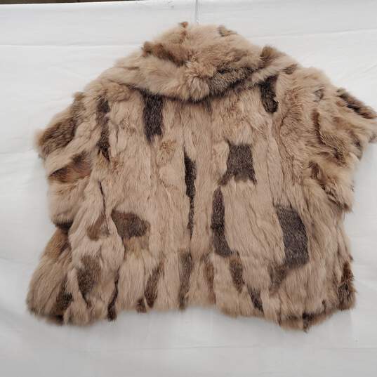 Luciano Dante Rabbit Fur Vest Size Medium image number 3