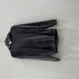 Womens Black Fleece Long Sleeve Kangaroo Pocket Pullover Hoodie Size Medium image number 1