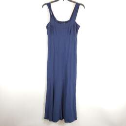 Vince Camuto Women Navy Blue Sleeveless Dress S