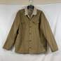 Men's Tan VANS Fleece-Lined Jacket, Sz. L image number 1
