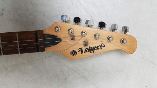 Lotus Stratocaster Sunburst Electric Guitar image number 3