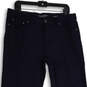 NWT Mens Navy Blue Denim Traveler Dark Wash Skinny Leg Jeans Size 34X34 image number 3