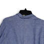 Womens Blue Heather Long Sleeve Regular Fit Open Front Jacket Size 16 image number 2