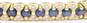 Heavy 18K Yellow Gold 1.25 CTTW Diamond & Sapphire Tennis Bracelet 25.0g image number 2