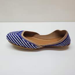 Fuchsia Ballet Flats Shoes Women Handmade Round Toe Casual Slip on