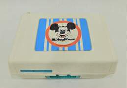 Vintage General Electric Disney Mickey Mouse Suitcase Record Player