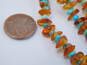 Desert Rose Trading DTR 925 Turquoise Amber Rustic Multi Strand Necklace 77.8g image number 6