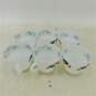 Vintage Termocrisa Crisa Christmas Holly Berry Milk Glass Set of 6 Cups & Saucers image number 2
