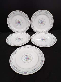 Wedgwood Rosedale Fine China Dinner Plates