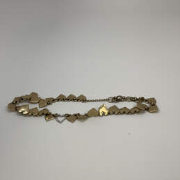 Designer Lucky Brand Gold-Tone Multiple Heart Beaded Charm Necklace alternative image
