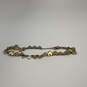 Designer Lucky Brand Gold-Tone Multiple Heart Beaded Charm Necklace image number 2