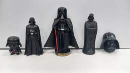 Star Wars Darth Vader Figurines & Bottle Assorted 5pc Lot
