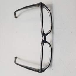 Ray-Ban Black/Clear Rectangle Eyeglasses alternative image