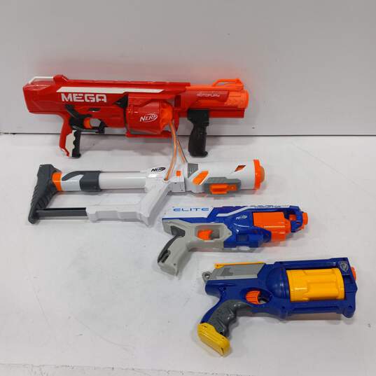 Bundle of 13 Assorted NERF Toy Guns and Accessories image number 6