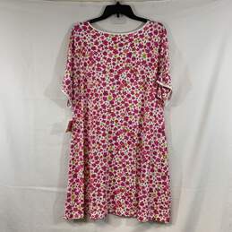 Women's Certified Authentic Pink Floral Print Kate Spade Night Gown, Sz. M alternative image