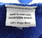 Oscar De La Renta 100% Virgin Wool Blue Sweater Girl's Youth Dress Size 14Y image number 8