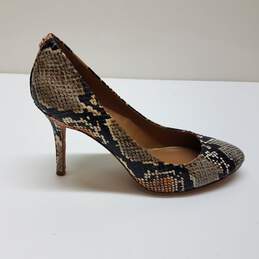 Coach Shoes Pumps Snake Print Classic Womens Heels Sz 7B alternative image
