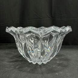 Mikasa Celebrations Clear Crystal Decorative Bowl IOB alternative image