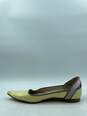 Authentic Manolo Blahnik Yellow Pointed Flats W 7.5 image number 2