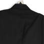 NWT Womens Black Notch Lapel Long Sleeve Two Button Blazer Size Medium image number 4