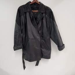 Wilsons Leather Men Black Jacket XL