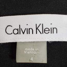 Calvin Klein Women Black Dress Sz 4 alternative image