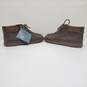 Clarks Trapell Mid Chukka Boots in Brown Leather Men's Size 10 With Tags image number 4