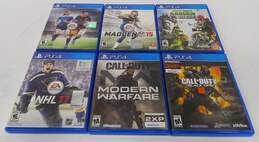Bundle of Six Assorted PlayStation 4 Games