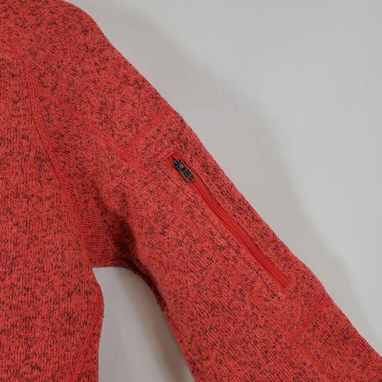 Patagonia Women's Red Henley Sweater SZ M image number 5