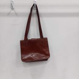 Fossil Top Handle Satchel Style Leather Shoulder Handbag alternative image