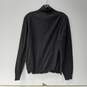 7 for all Mankind Women's Black LS 1/4 Zip Top Size L image number 2