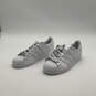 NWT Womens Superstar FV3392 White Silver Lace-Up Low Top Sneaker Shoes Sz 7 image number 2