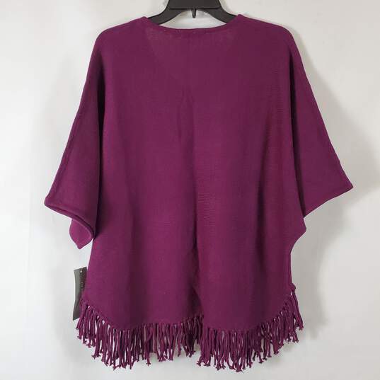NY Collection Women's Purple Sweater Top SZ XL NWT image number 6