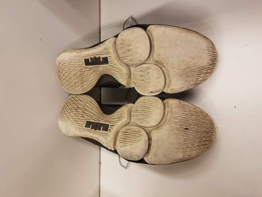 Size 17 - Nike LeBron Witness 4 White Black Basketball Shoes image number 6