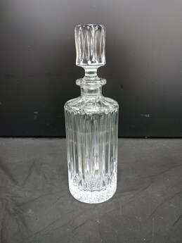 11.5 Inches Tall Crystal Glass Decanter With Stopper