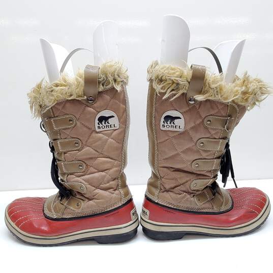 Sorel Trail Autumn Bronze Tofino Joan Snow Boot Women's Size 7 image number 3