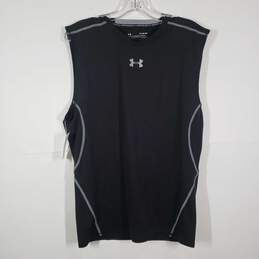 Mens Heatgear Compression Crew Neck Sleeveless Pullover Tank Top Size X-Large