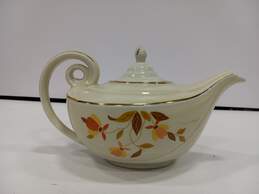 Vintage Hall's Superior Aladdin Autumn Leaf  Teapot