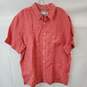 Lacoste Coral Short Sleeve Button Up in Men's Size XL image number 1